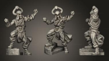 Military figurines Lord boy 3d model